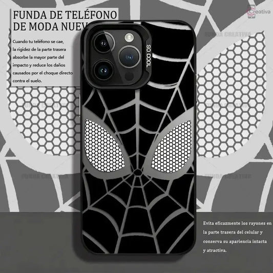 [Copy Of] Creative Spider-Man Pattern Phone Case for Iphone 15 Pro, 16, 17 Pro Max, 13, 14 Plus, 12, 11, 17 Air. Shock-Resistant, Durable and Impact-Proof Protective Cover. Available in Pink Couple Design. Compatible with Samsung A15, A55, A56, A54, A50,