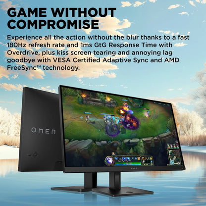OMEN 27 Inch FHD 180Hz Gaming Monitor - OMEN 27 G2