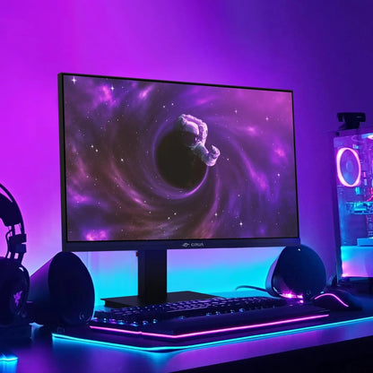 24.5Inch Gaming Monitor 165Hz/180Hz, Fhd(1920X1080P) 120% Srgb Computer Monitor, Height/Pivot/Swivel/Tilt Adjustable Vertical Monitor, Support Freesync, DP,HDMI, Wall Mount (75Mmx75Mm),Back to School,Back to School Haul