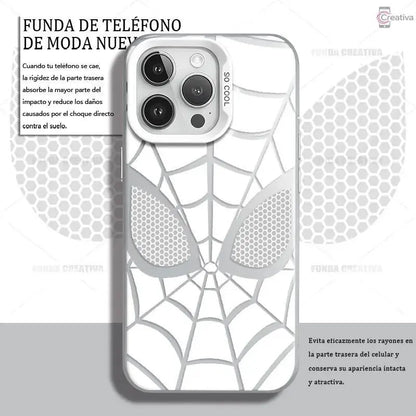 [Copy Of] Creative Spider-Man Pattern Phone Case for Iphone 15 Pro, 16, 17 Pro Max, 13, 14 Plus, 12, 11, 17 Air. Shock-Resistant, Durable and Impact-Proof Protective Cover. Available in Pink Couple Design. Compatible with Samsung A15, A55, A56, A54, A50,