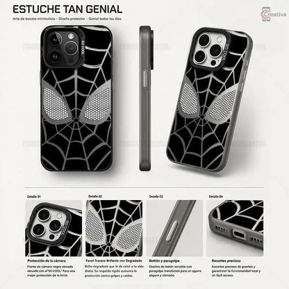 [Copy Of] Creative Spider-Man Pattern Phone Case for Iphone 15 Pro, 16, 17 Pro Max, 13, 14 Plus, 12, 11, 17 Air. Shock-Resistant, Durable and Impact-Proof Protective Cover. Available in Pink Couple Design. Compatible with Samsung A15, A55, A56, A54, A50,
